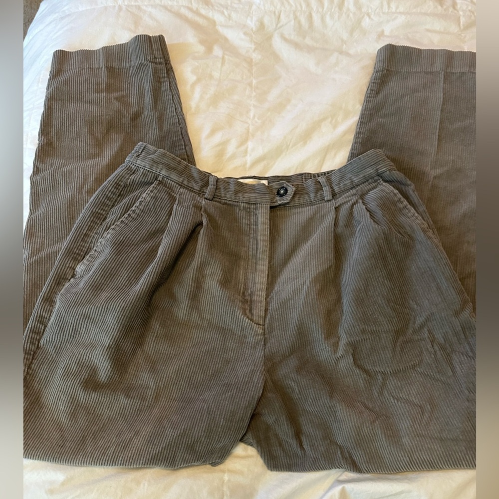 VTG TALBOTS David Brooks Corduroy Cotton Pants size 10 (F34)